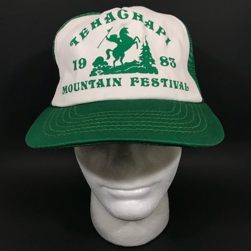 Vintage SnapBack Hat Teachapi Mountain Festival